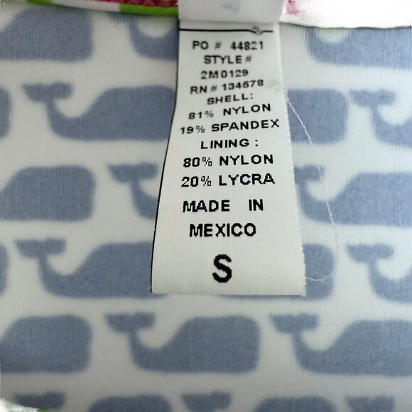 Vineyard Vines Beach Shirt Small Junior Whale Logo Rashguard Preppy Long Sleeve - Picture 6 of 8